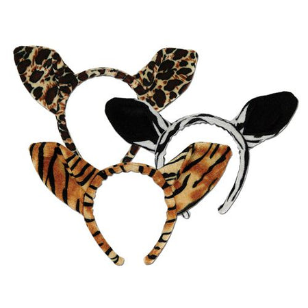 Animal Print Ears - Assorted Designs - Each