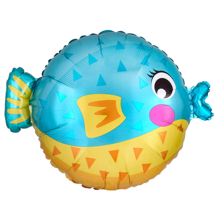 Puffer Fish Supershape Foil Balloon - 19