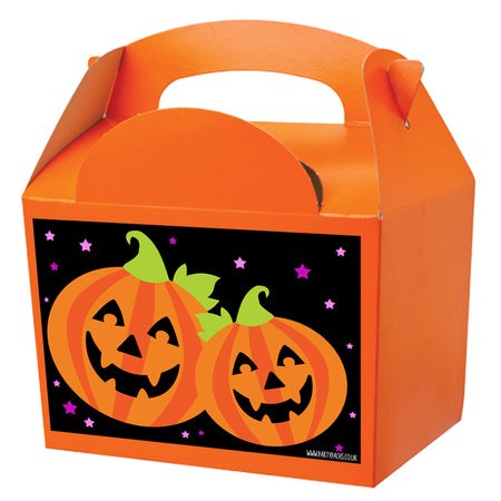 Halloween Pumpkin Party Box Kit - Pack of 4