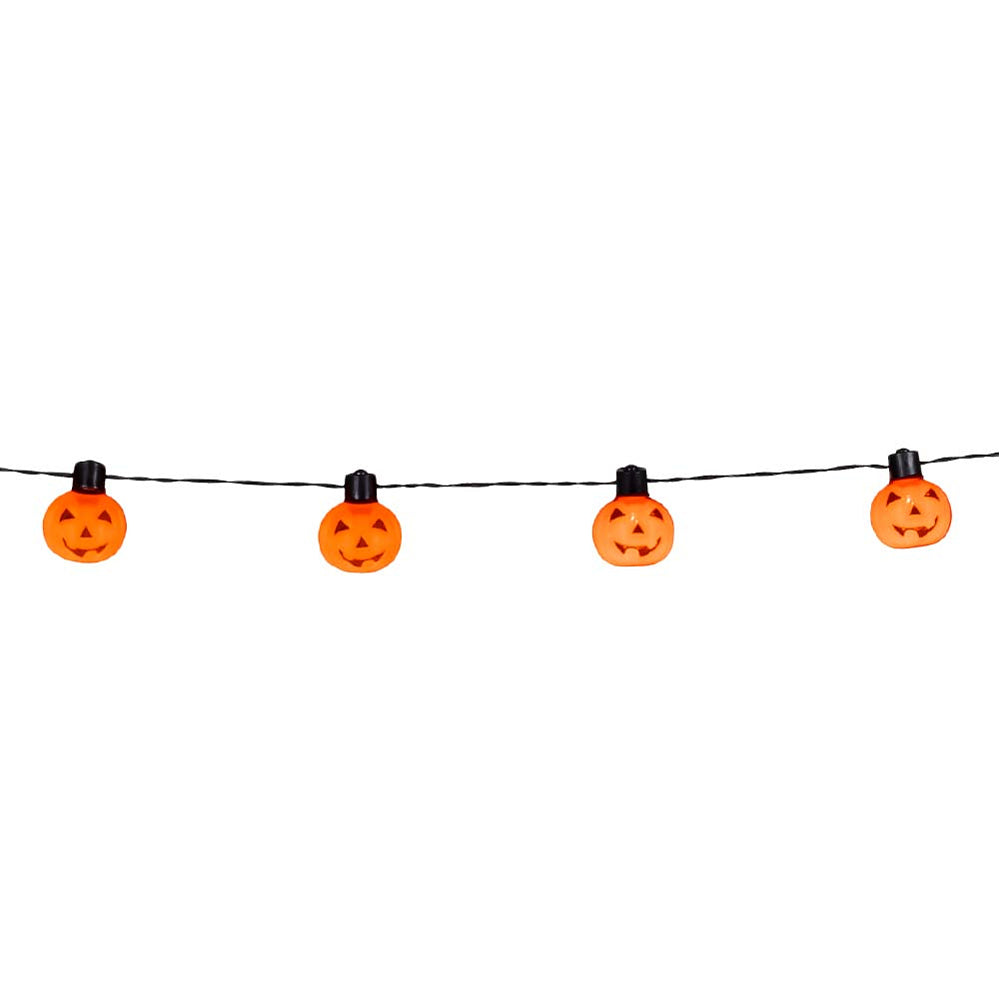 Lumières en guirlande LED de citrouilles NOMA à 10 ampoules