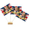 The Queen's Platinum Jubilee Crown Table Flag Decoration - 6