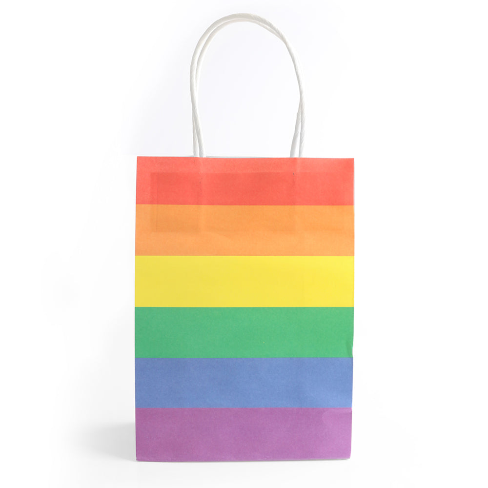 Rainbow Paper Party Bag - Each