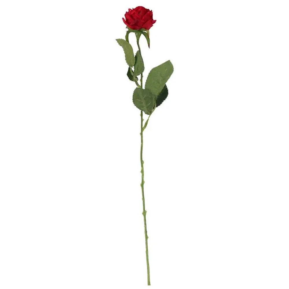 Artificial Red Rose - 40cm - Each