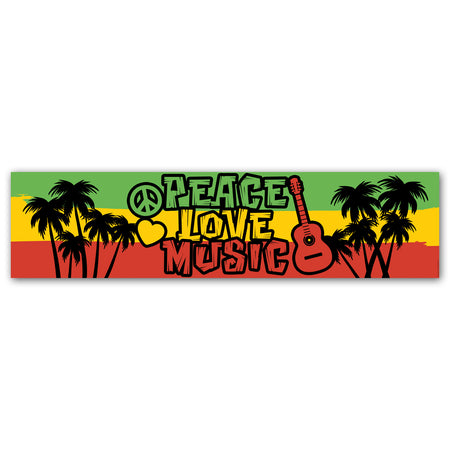 Reggae Banner Decoration - 1.2m