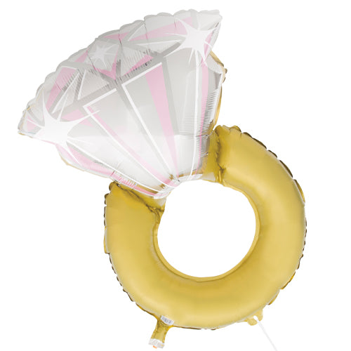 Engagement Ring Foil Balloon - 32"