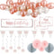 Rose Gold Glitz Happy Birthday Decoration Pack