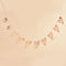 Rose Gold Heart Garland - 2m