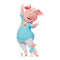 Rosita Pig Sing 2 Lifesize Cardboard Cutout with Mini Cutout - 95cm x 50cm
