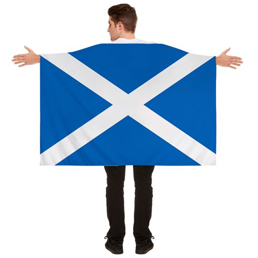 Scotland St Andrew's Cross Flag Body Cape (5ft X 3ft)