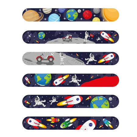 Space Snap Band Bracelets- Assorted Designs - Each