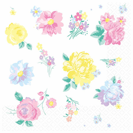 Spring Luncheon Napkins - 33cm - Pack of 16