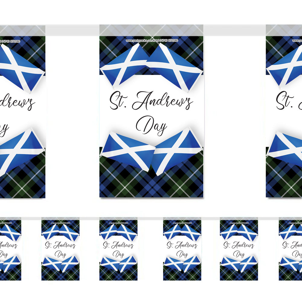 St Andrews Day Flag Interior Bunting - 2.4m