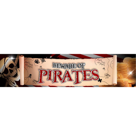 Pirates Banner - 120cm x 30cm