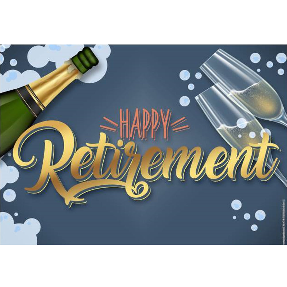 Happy Retirement Poster - A3