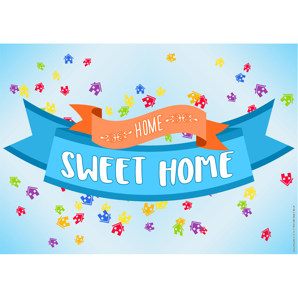 Home Sweet Home Poster - A3