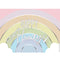 Pastel Rainbow 'Happy Always' Poster - A3