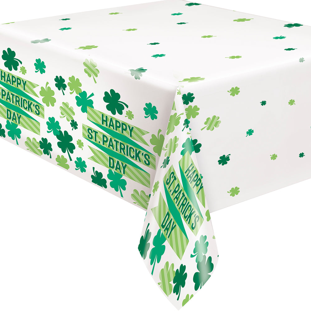 Lucky Clover St Patrick's Day Tablecloth