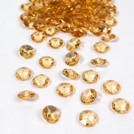 Gold Table Crystals 6mm - 28g Pack