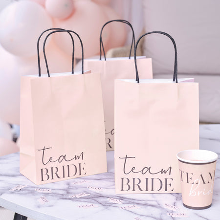 Hen Party Team Bride Bags - Pack of 5