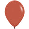 Terracotta Latex Balloons - 12