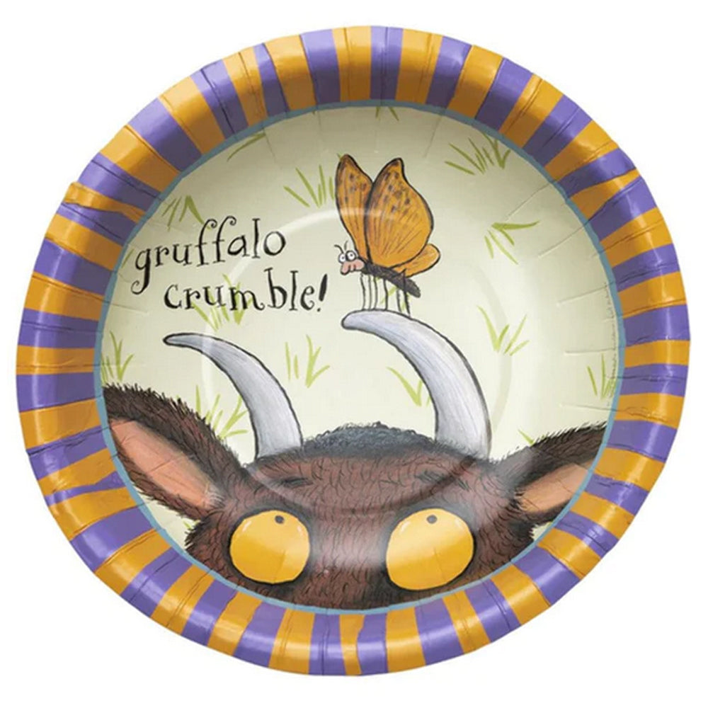 The Gruffalo Tableware Party Bowls - Pack of 8