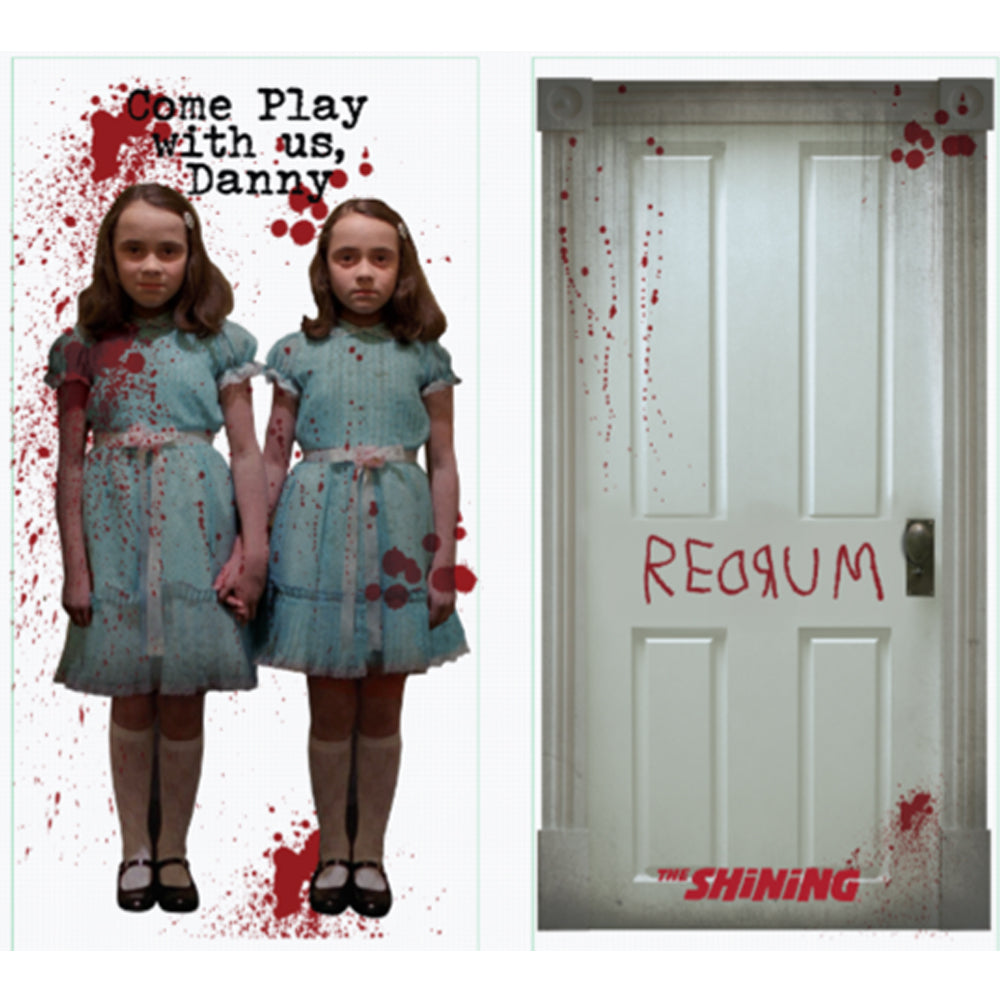 The Shining Grady Twins Redrum Scene Setters - 1.62m - Pack of 2