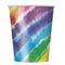 Tie Dye Paper Cups - Pack of 8 - 266ml