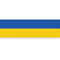 Ukraine Flag Banner - 1.2m