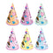 Unicorn Party Cone Hat - Each - 6 Assorted Designs