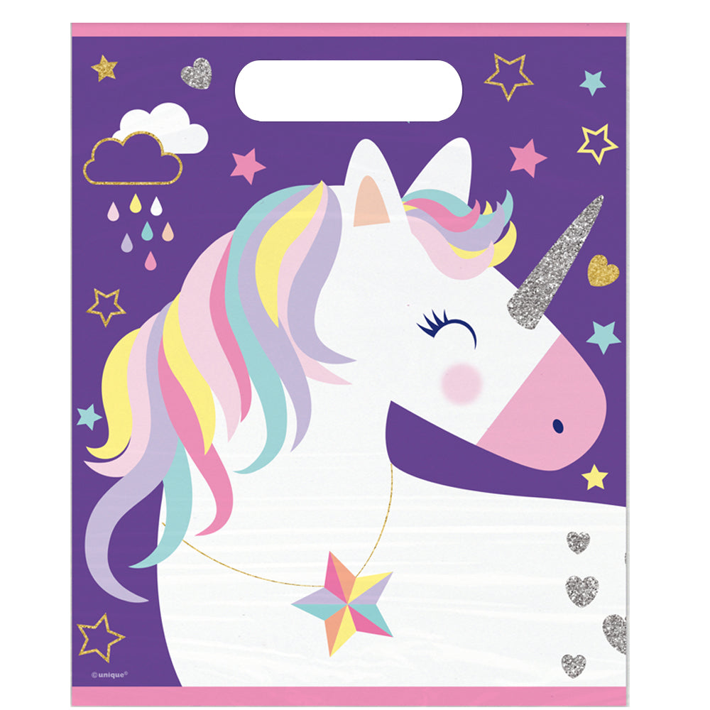 Unicorn Party Bags Pack of 8 Party Packs