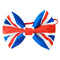 British Union Jack Fabric Bow Tie