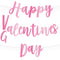 Happy Valentine's/Galentine's Day Changeable Bunting - 2m