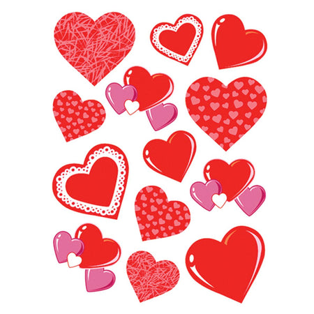 Heart Window Stickers - 12