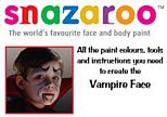 Vampire Face Painting Guide
