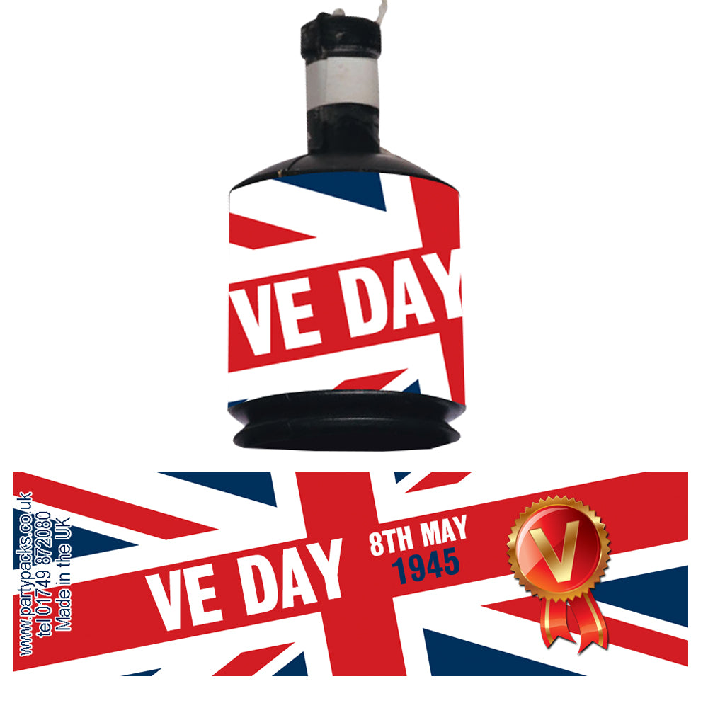 VE Day Party Poppers Kit - Pack of 18