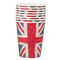 Union Jack Vintage Print Paper Cups - Pack of 8