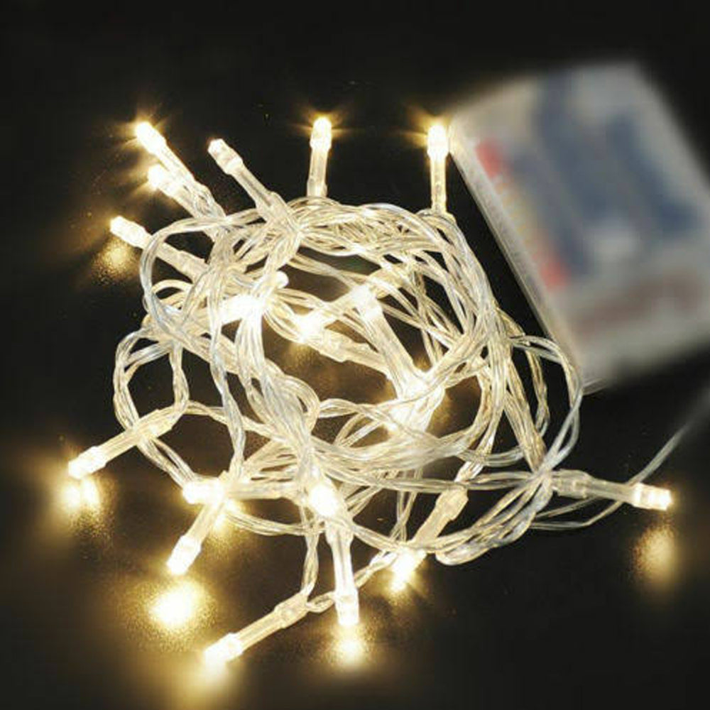 Warm White LED Fairy Lights - Set of 15 - 1.7m