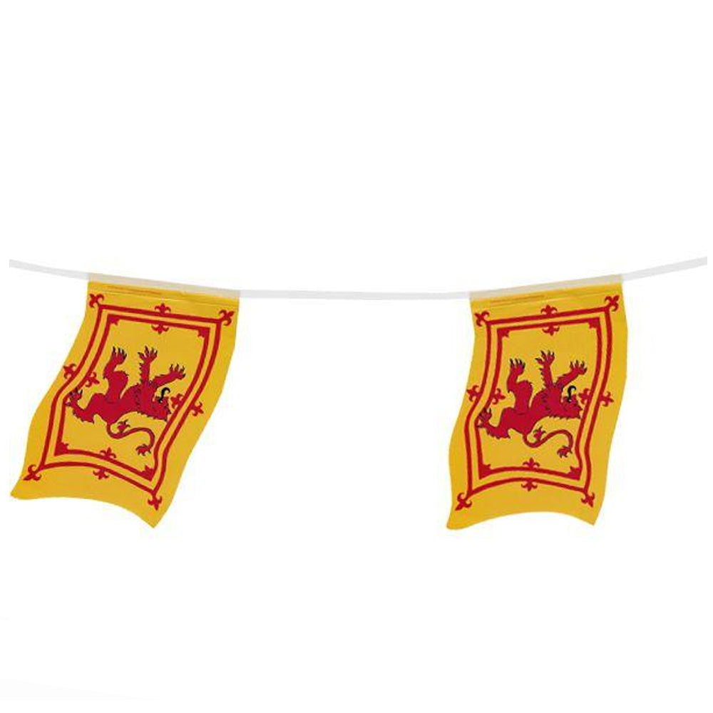 Scottish Rampant Lion Flag Bunting 2.4m