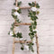 White Rose Garland - 1.75m