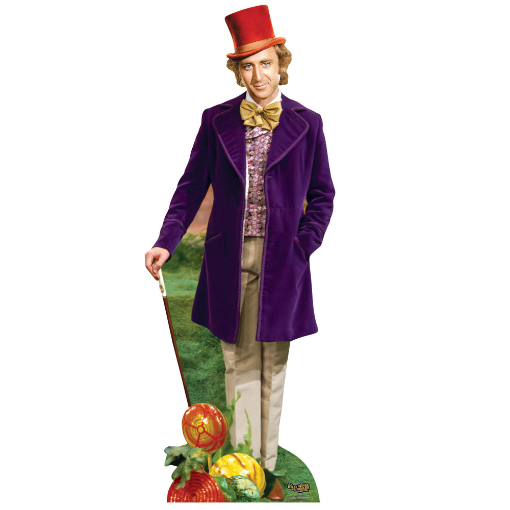 Willy Wonka Cardboard Cutout - 1.93m
