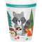 Woodland Animals Paper Cups - 256ml - Pack of 8