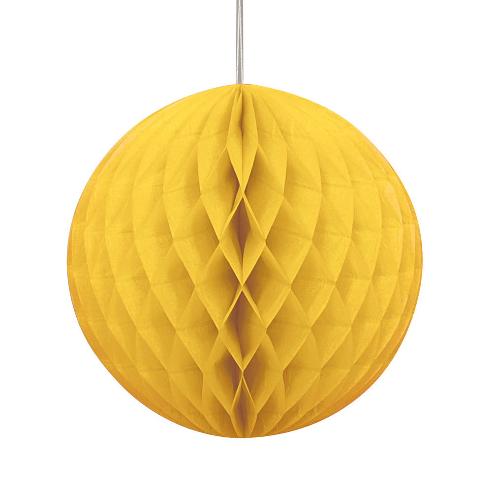 Yellow Tissue Ball - 20cm