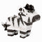 Mini Zebra Pinata Favour Decoration - 18cm